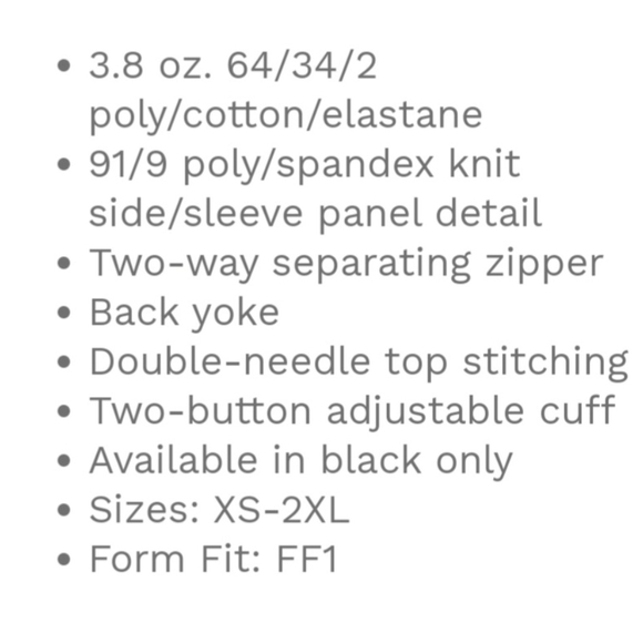 NWT Chef Works Women's Shelby Zip Front Shirt - Picture 7 of 12